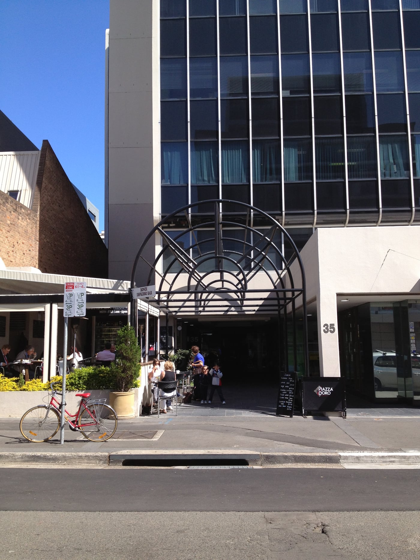 Exterior of 35 Spring Street Bondi Junction