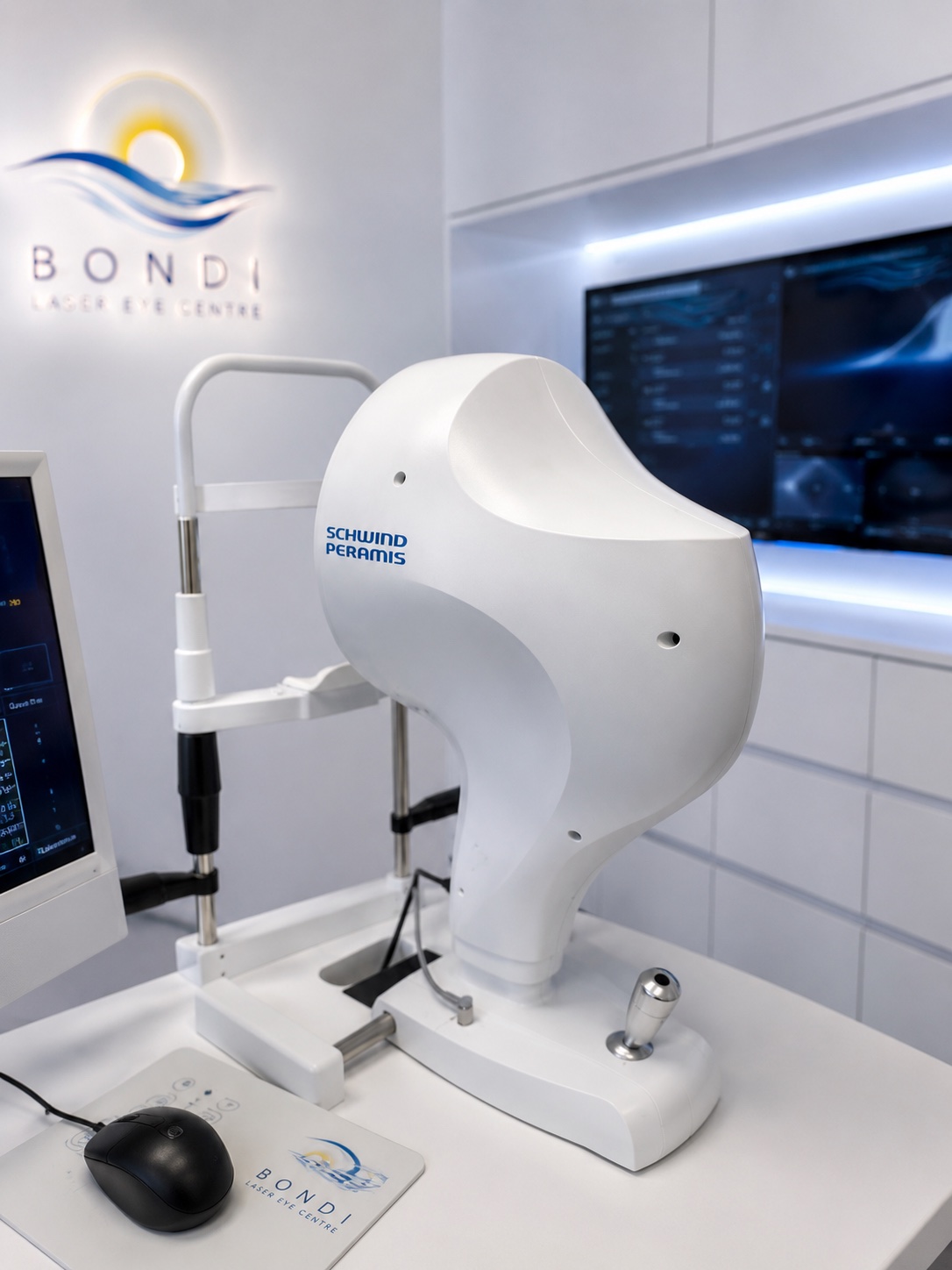 Schwind Peramis diagnostic equipment inside Bondi Laser Eye Centre